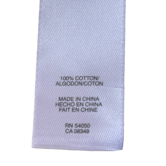 Ana Dark Blue Striped Wide Leg Pants Cotton New Size Large - Picture 8 of 10